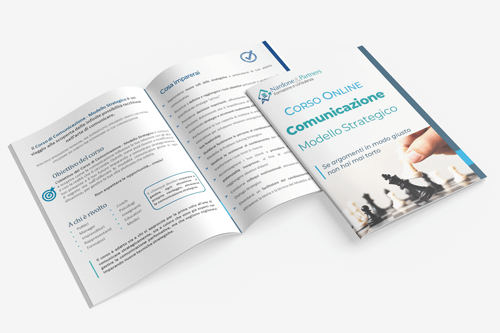 Brochure corso di comunicazione Brochure corso di comunicazione